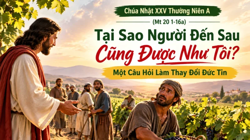 Tại Sao Người Đến Sau Cũng Được Như Tôi? – Một Câu Hỏi Làm Thay Đổi Đức Tin
