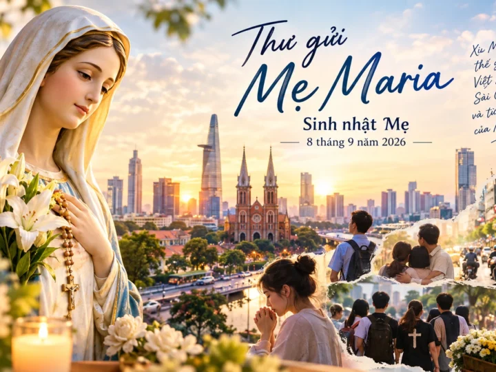 Sinh Nhật Đức Mẹ 8/9: Thư Gửi Mẹ Maria – Xin Mẹ Thương Thế Giới, Việt Nam Và Mỗi Gia Đình