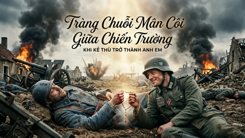Tràng Chuỗi Mân Côi Giữa Chiến Trường: Câu Chuyện Chữa Lành Hận Thù Kỳ Diệu