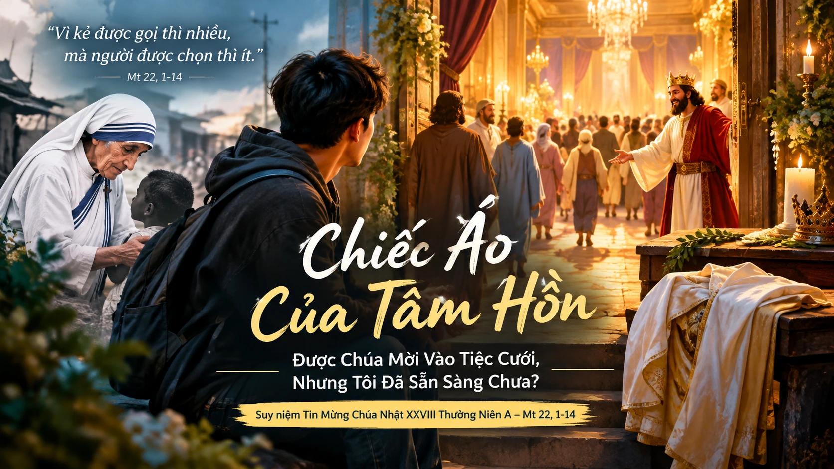 Chiếc Áo Của Tâm Hồn – Suy Tư Chúa Nhật XXVIII Thường Niên A