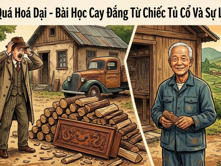 Khôn Quá Hoá Dại: Bài Học Cay Đắng Từ Chiếc Tủ Cổ Và Sự Lừa Dối | Chìa Khóa Chữa Lành