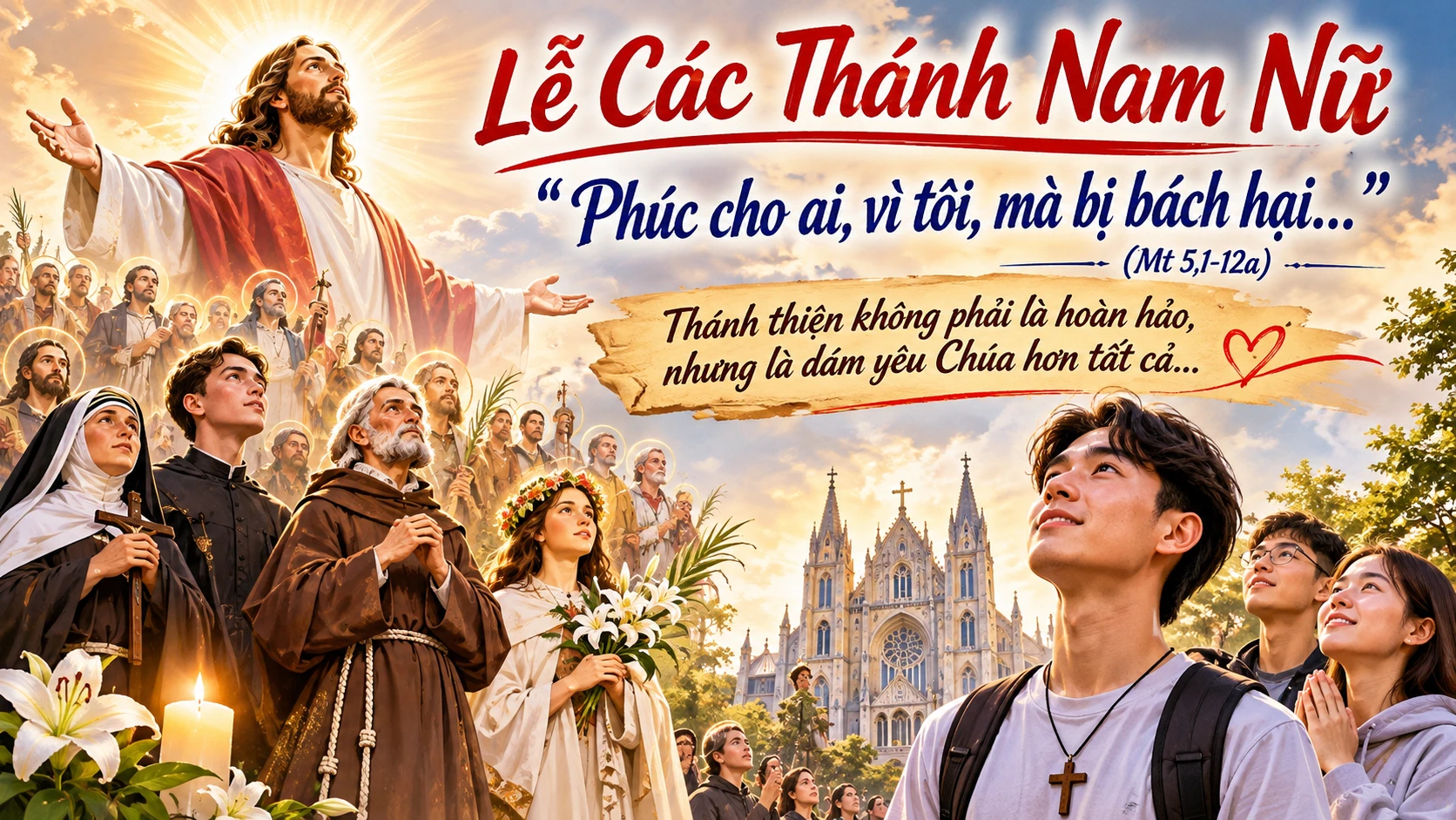 Nên Thánh Giữa Đời Thường – Lễ Các Thánh Nam Nữ | Mt 5,1-12a