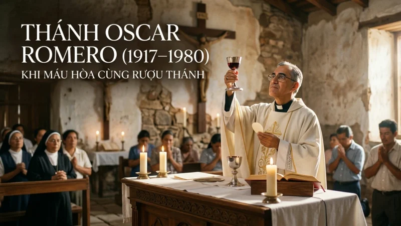 Thánh Oscar Romero (1917–1980): Khi Máu Hòa Cùng Rượu Thánh
