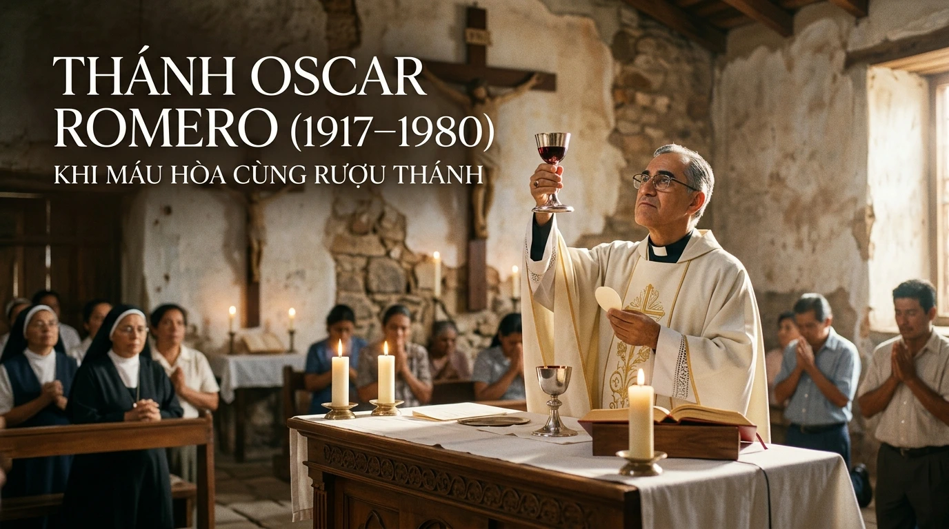Thánh Oscar Romero (1917–1980): Khi Máu Hòa Cùng Rượu Thánh