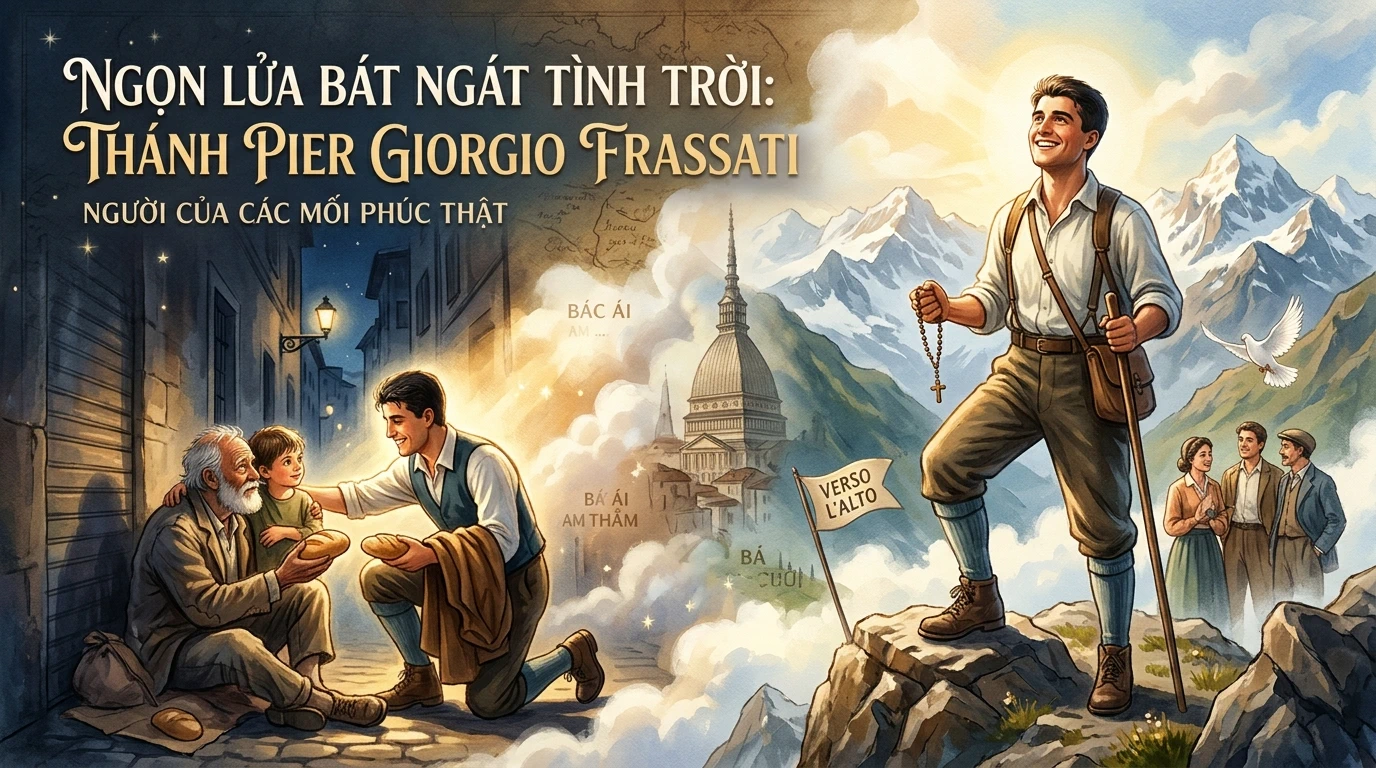 Ngọn Lửa Bát Ngát Tình Trời: Cuộc Đời Đầy Cảm Hứng Của Thánh Pier Giorgio Frassati
